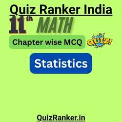11th Math Statistics MCQ Chapter Quiz