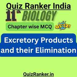 11th Biology Chapter 16: Excretory Products and their Elimination MCQ Test for 2026