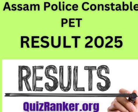 Assam Police Constable PET