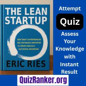Book Quiz 08 Lean Startup by Eric Ries