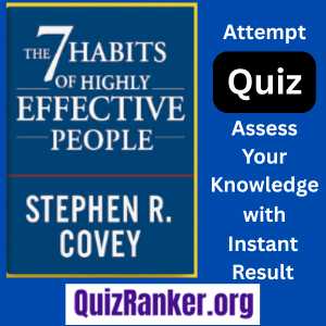 The 7 Habits of Highly Effective People by Stephen R. Covey