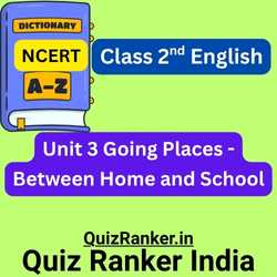 Between Home and School Dictionary Flashcard
