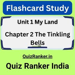 Chapter 2 The Tinkling Bells flash card for self study