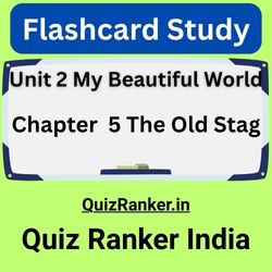 Chapter 5 The Old Stag flash card for self study