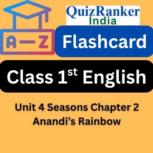 Class 1 English Chapter Anandi's Rainbow