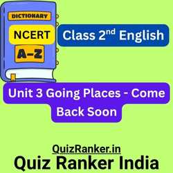 Come Back Soon Dictionary Flashcard