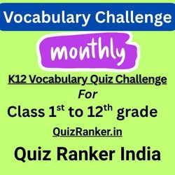 K12 Vocabulary Quiz Challenge