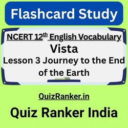 Lesson 3 Journey to the End of the Earth Dictionary flash card