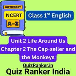 NCERT Class 1st English Vocabulary The Cap-seller and the Monkeys