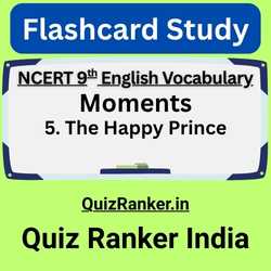 Quiz Ranker Vocabulary - The Happy Prince