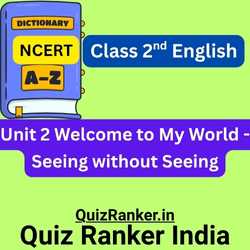 Seeing without Seeing Dictionary Flashcard