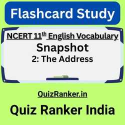 Snapshot 2 The Address Vocabulary