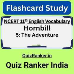 Vocabulary Hornbill 5 The Adventure