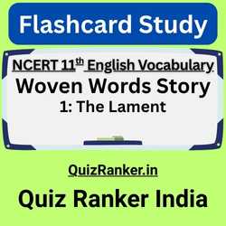 Vocabulary Woven Words Story 1 The Lament