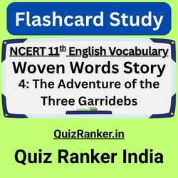 Vocabulary Woven Words Story 4 The Adventure