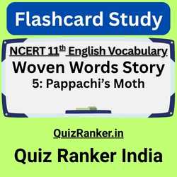 Vocabulary Woven Words Story 5 Pappachi